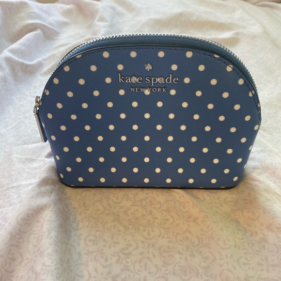 kate spade Handbags - kate spade tea garden dot dome cosmetic pouch